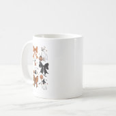 コケットボウカワイイ幽霊ドッグハロウィーンカボチャンスポ コーヒーマグカップ (正面左)