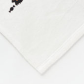 コケットボウカワイイ幽霊ドッグハロウィーンカボチャンスポ フリースブランケット (角)