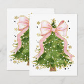 コケットボウクリスマスツリーホリディアッガーリートウェアW エンクロージャーカード (正面/裏面)