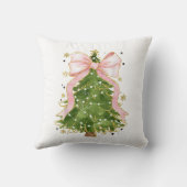 コケットボウクリスマスツリーホリディアッガーリートウェアW クッション (裏面)