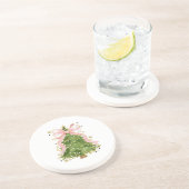 コケットボウクリスマスツリーホリディアッガーリートウェアW コースター (側面)