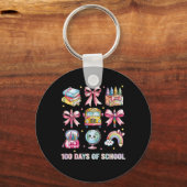 コケットボウスタント先生100学校の日8 キーホルダー (正面)