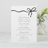 コケットボウフォーマル結婚式招待状 招待状 (スタンド正面)