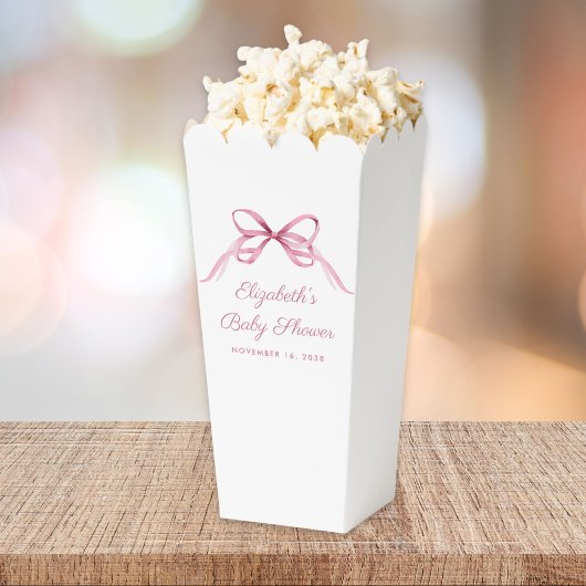 コケットボウベビーガールシャワー フェイバーボックス