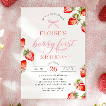 コケットボウベリーファーストストロベリーファースト誕生日