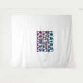 コケットボウママコウィドターコイズ女性のカーボーイウェスター タペストリー (正面(横))