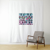 コケットボウママコウィドターコイズ女性のカーボーイウェスター タペストリー (インサイチュ)