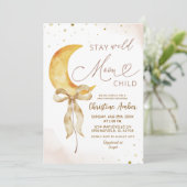 コケットボウムーンボホベイビーシャワー招待状 招待状 (スタンド正面)