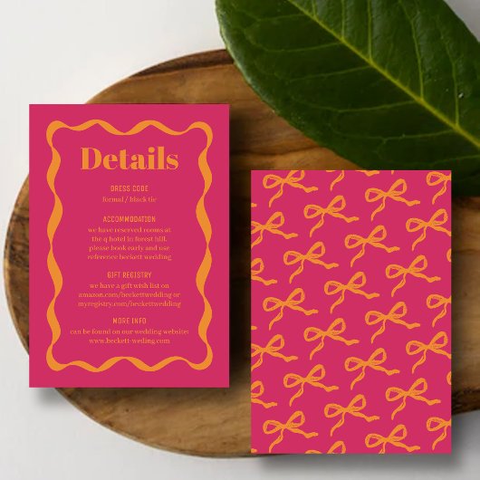 コケットボウレトロ結婚ズ詳細 エンクロージャーカード