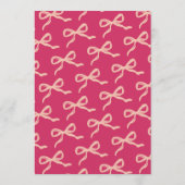 コケットボウレトロ結婚ズ メニュー (裏面)