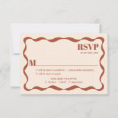 コケットボウレトロ結婚ズ 出欠カード (正面)