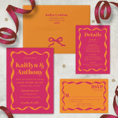 コケットボウレトロ結婚ズ 招待状