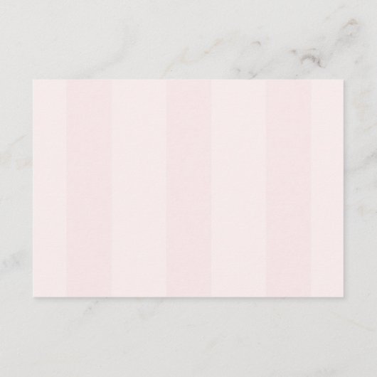 コケットボウ卒業アドバイスとホイッシュ エンクロージャーカード (裏面)