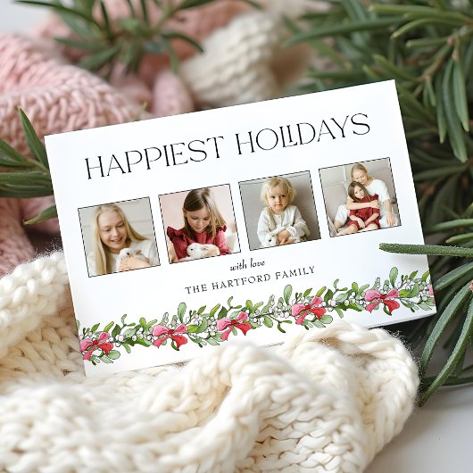コケットボウ・ミストルテオ Happiest Holidays 4枚写真 シーズンカード