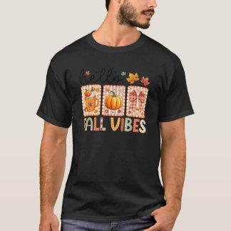 コケットボーカボンプキンシーズン感謝祭ハローファル Tシャツ