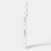 コケットボーブルーモノグラムイニシャルiPhone 16ケース Case-Mate iPhoneケース (裏面 / 右)