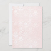 コケットマリーアントワネットロココブライダルシャワー 招待状 (裏面)