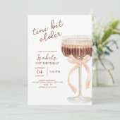 コケットマルティーニ誕生日 招待状 (スタンド正面)