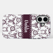 コケットマロンボウ Case-Mate iPhoneケース (裏面 (横))