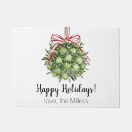 コケットミスタントウの水の色クリスマスドアマット ドアマット