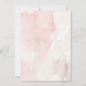 コケットミスタントウーターカラークリスマス招待状 招待状 (裏面)