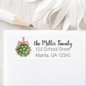 コケットミスタントウ水カラー住所 シール (インサイチュ)