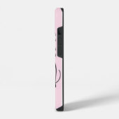 コケットモノグラムレース iPhoneケース (左側面)