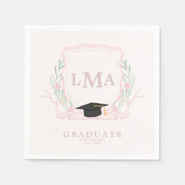 コケットモノグラム卒業 スタンダードカクテルナプキン