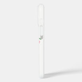 コケットレッドリップピンクリボンボウ Case-Mate iPhoneケース (裏面 / 左)