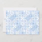 コケットレモンウェーイタリアンブ赤ちゃんシャワー サンキューカード (裏面)