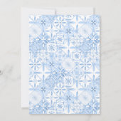 コケットレモンチャオベビーイタリアンウェーブベイビーシャワー 招待状 (裏面)