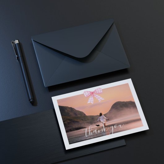 コケット卒業ジンジャムボウサンキューカード ノートカード