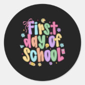 コケット学校の最初の日名門私立校風のScに戻る ラウンドシール (正面)