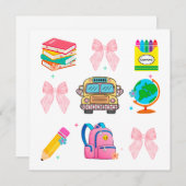 コケット学校，新学期，ティーシュ シーズンカード (正面/裏面)