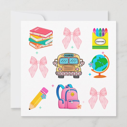 コケット学校，新学期，ティーシュ シーズンカード (正面)