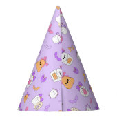 コケット幽霊ハロウィーン誕生日 パーティーハット (裏面)