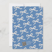 コケット弓レトロ結婚の写真 セーブザデート (裏面)