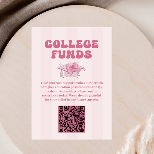 コケット弓卒業大学ファンド エンクロージャーカード