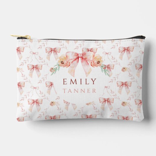 コケット弓水カラー アクセサリーポーチ (正面)