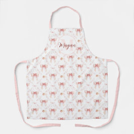 コケット弓水カラー エプロン