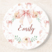 コケット弓水カラー コースター (正面)