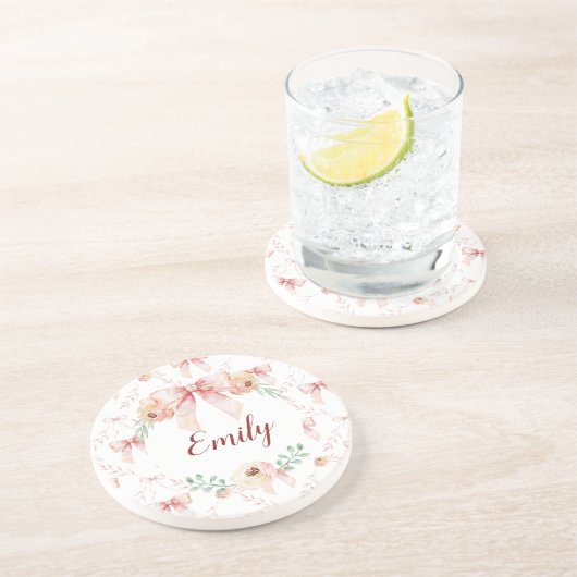 コケット弓水カラー コースター (側面)