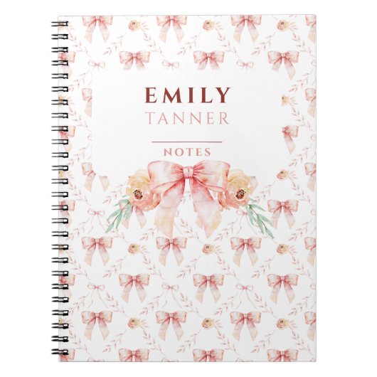 コケット弓水カラー ノートブック (正面)