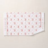 コケット弓水カラー バスタオルセット (ハンドタオル)