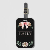 コケット弓水カラー ラゲッジタグ (正面縦)