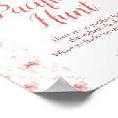 コケット弓赤ちゃんシャワーおしゃぶり狩りポスター ポスター (角)