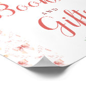 コケット弓赤ちゃんシャワー本とギフトポスター ポスター (角)