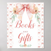 コケット弓赤ちゃんシャワー本とギフトポスター ポスター (正面)