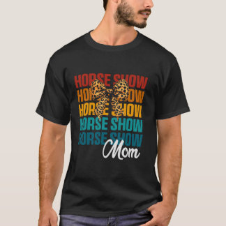 コケット弓馬ショー母かわいい馬術母 Tシャツ