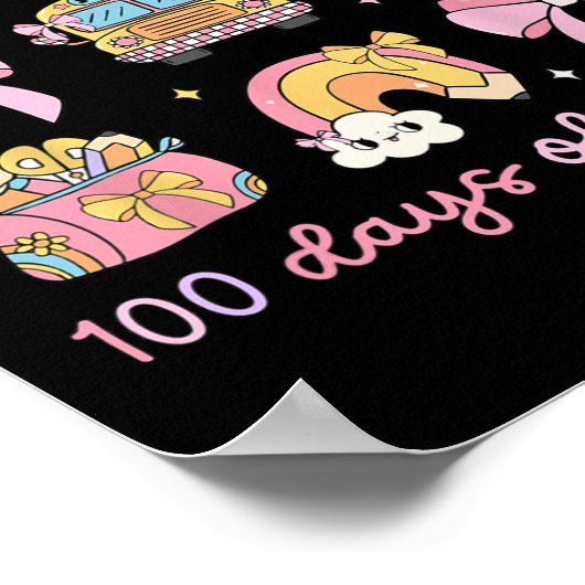 コケット弓100日の学校先生学生儀 ポスター (角)